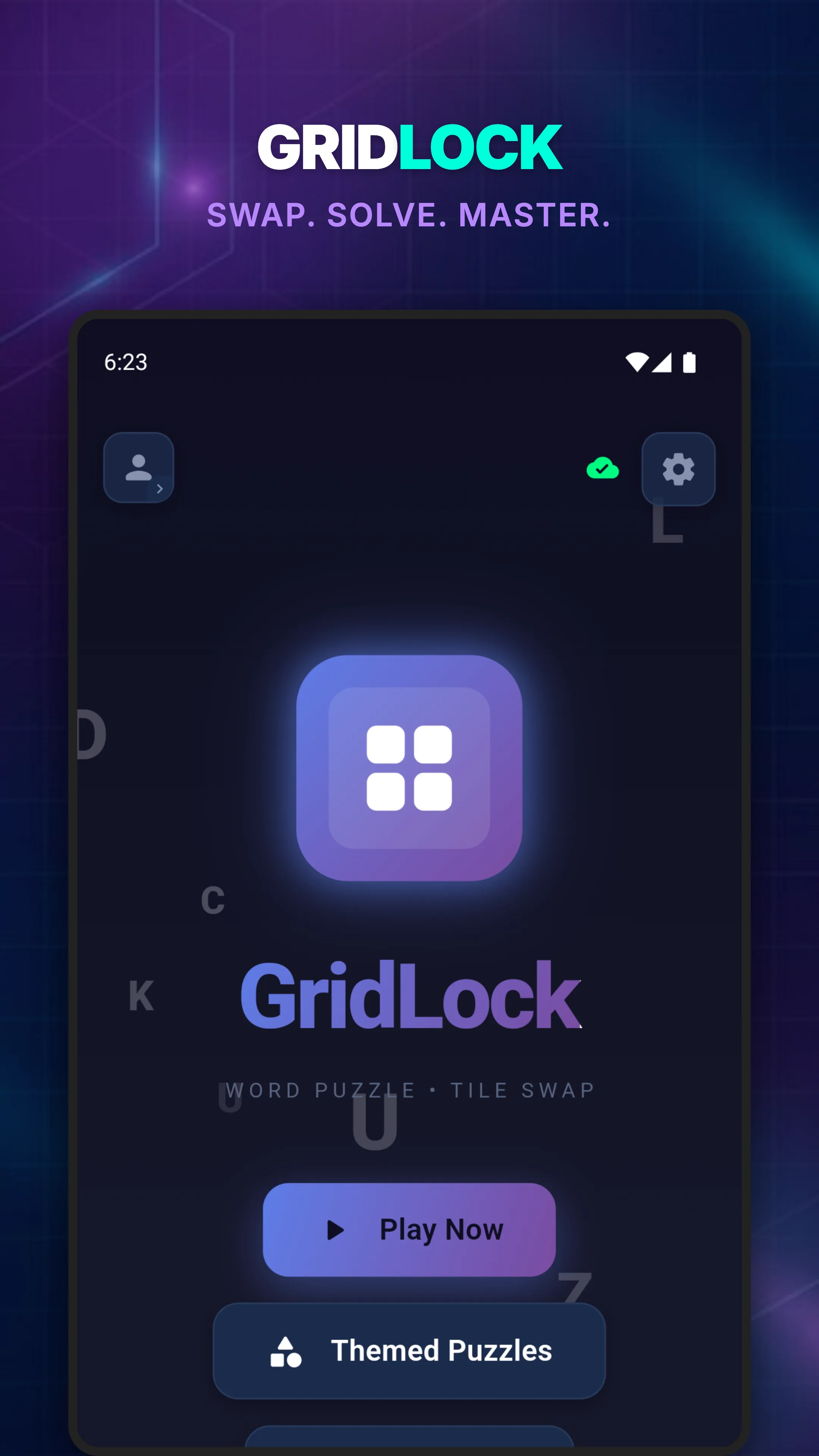 GridLock Main Menu