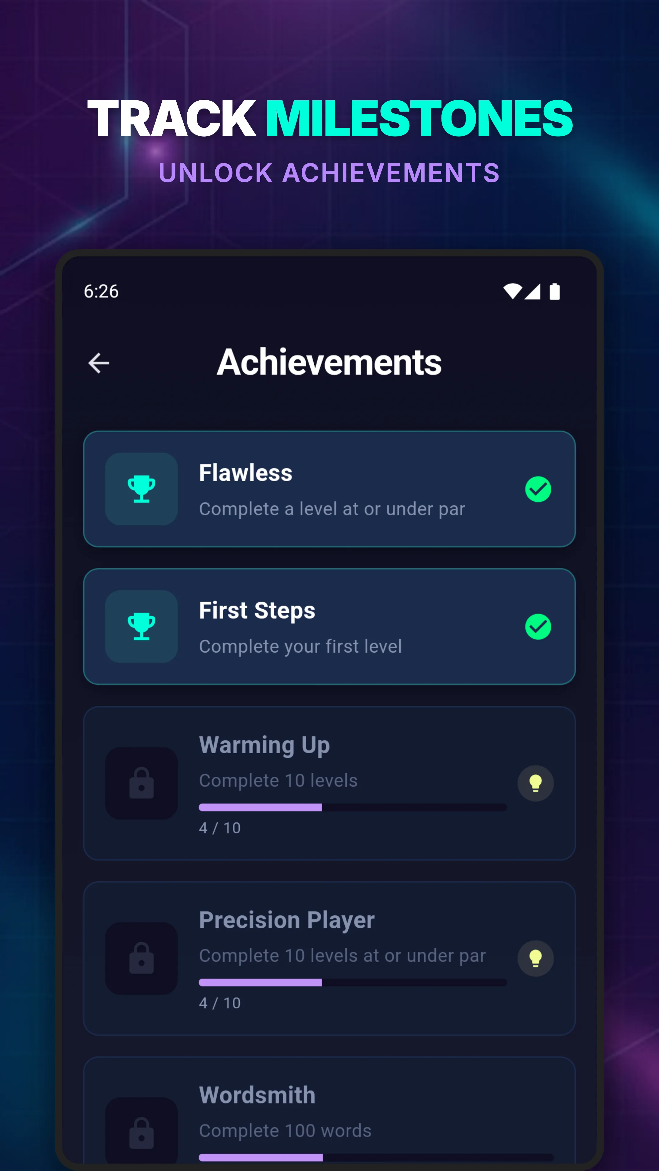 GridLock Achievements