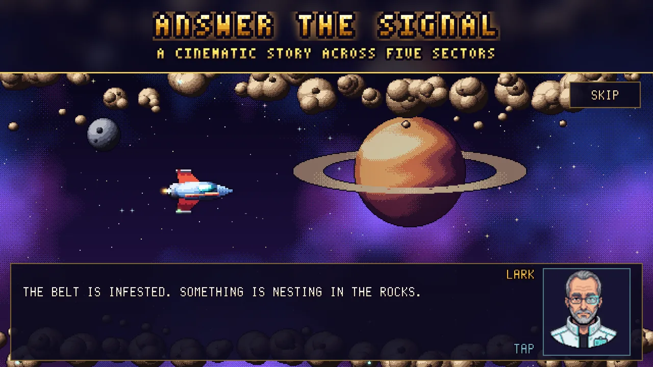 Last Signal story cutscene